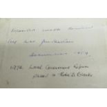 "East Ayton Disbursement Rate Assessment 1804-1876", quarter leather binding (A/F) and "East Ayton