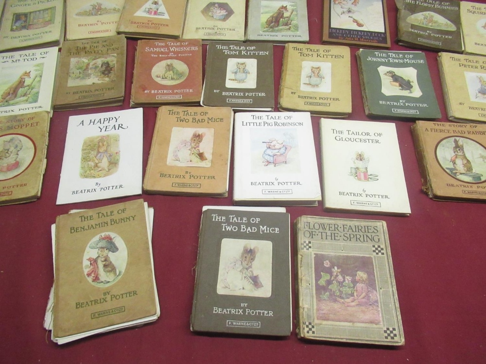 Collection of Beatrix Potter Books in various editions and conditions, three Alison Uttley books and - Image 3 of 4