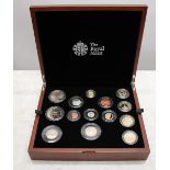 Royal Mint 2015 UK premium proof coin set, complete with original box