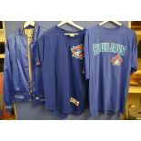 Toronto Bluejays hockey tshirt (XXL), Airtex t-shirt (XL) and jacket (XXL) (3)
