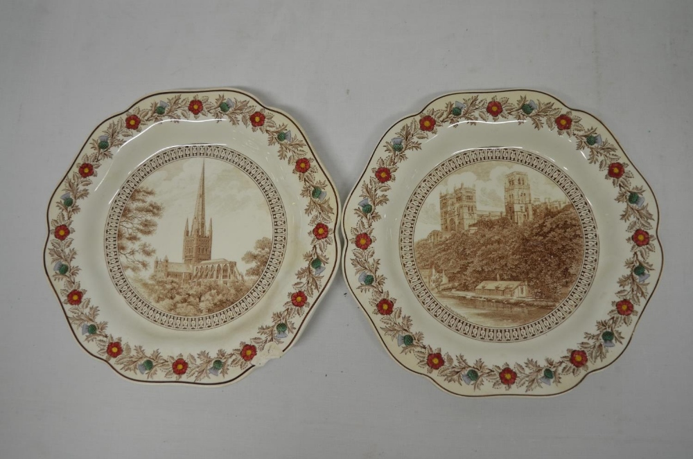 Collection of vintage and modern railway related crockery, cups, saucers, teapot, two LNER cathedral - Image 7 of 8