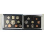 Royal Mint 1983 UK proof coin collection with case and cert. together with a Royal Mint 1999 UK