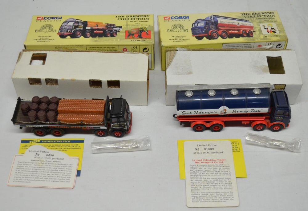 Six Corgi diecast vintage vehicles and three Lledo diecast vintage vehicles - two Corgi Classics - Image 2 of 4