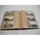 Folder containing approximately two hundred and fifty postcards of Windsor castle