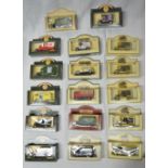 Of Local Interest - Sixteen boxed diecast models of vintage British vehicles including Days Gone