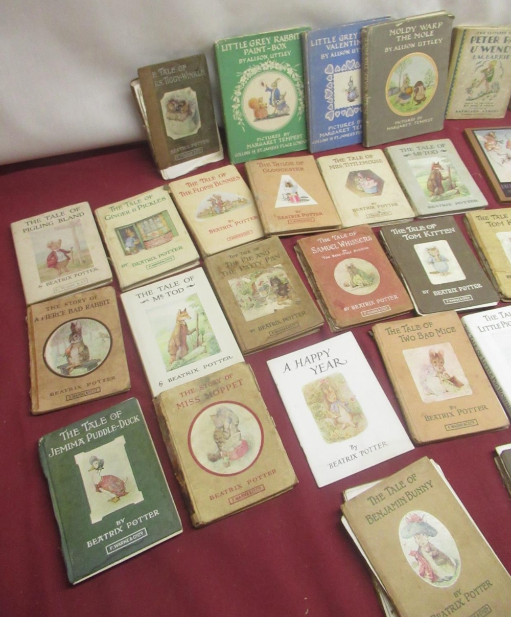 Collection of Beatrix Potter Books in various editions and conditions, three Alison Uttley books and - Image 4 of 4