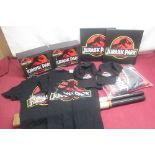 Jurassic Park t-shirts, posters, official desk lamps, wall lights, baseball hats, wall hat,