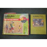 Two boxed Subbuteo sets including vintage World Cup edition and Continental Club edition