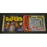 War of the Daleks game by Fisher (missing one dalek, one gun control disk, three dalek control