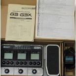 Boxed new expression G3X guitar effect and amp simulator