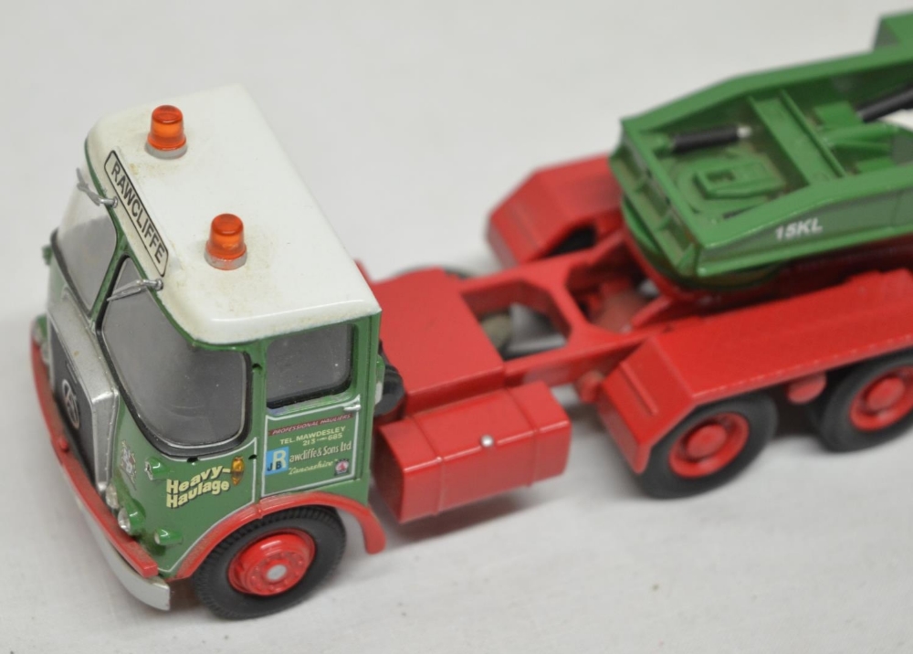 Boxed Corgi Atkinson Venturer two axle low loader and propeller load (near mint condition) - Image 3 of 5