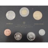 Royal Canadian Mint 2008 specimen set of Canadian coinage, original case and cert.