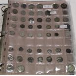 British pre-decimal coinage selection to include some pre-1946 silver content, highlights 1816 6d,