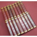 Set of sixteen Charles Dickens novels, pub. Hazell, Watson and Viney