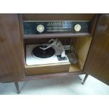 Late 1950s Murphy Stereophonic Radiogram in walnut cabinet