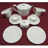 Wedgwood Colosseum bone china coffee service, with cups, saucers, side plates, etc