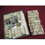 Large selection of loose cigarette cards (2 boxes)