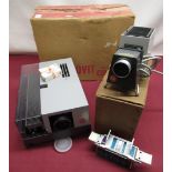 Leitz Pradovit 35mm film projector with box, Leitz Pradix 35mm projector and selection of various