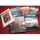 Selection of coffee table books including Spanish Splendor, Dumfries House, The Zambesi etc