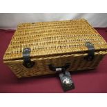 Beverley Hills Polo Club Picnic basket complete with contents, together with a similar picnic basket