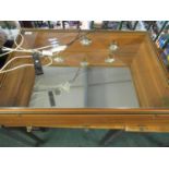 Treasure Showcases collectors/shop illuminated display cabinet, H80cm, W56cm, D20cm