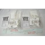 Large collection of unmade Revell and other unboxed but sealed models including Boeing 747 with