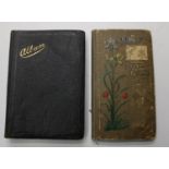 Two postcard albums half filled containing mainly early to mid C20th topographical European and UK