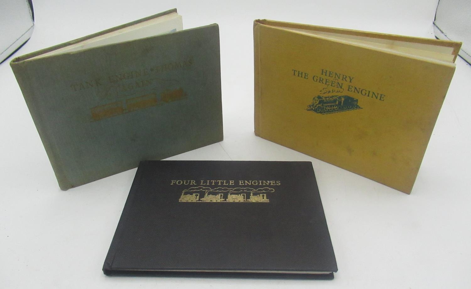 Rev. W. Awdry, "Four Little Engines", Edmund Ward Ltd, 1st Edition, 1955, Hardback, "Henry the Green - Image 2 of 8