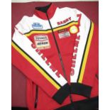 The Sheene Collection - Barry Sheene fabric paddock type jacket, in Texaco Heron Racing team