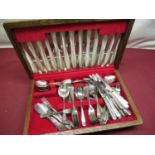 1930s Insignia Plate silver plated canteen of cutlery