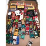 Collection of Matchbox models of Yesteryear diecast vehicles including Y-2 Renault, 3 E Class