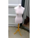 Dressmakers dummy on stand H139cm