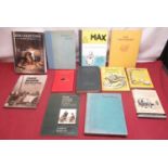 Assortment of books including Lt. Col. T Gibbons with the 1-5th Essex in the East Benham 1921,