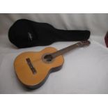 Jose Ferrer "El Primo" acoustic guitar and cover, and a Herald HL44 acoustic guitar (2)