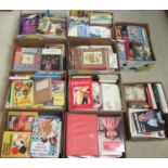 Ten boxes of children's books and books on Dolls,fashion, etc