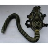 WW2 era US military gas mask (no filter) by Goodyear