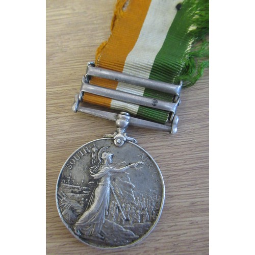 Queen's South Africa medal with Wittebergen Transvaal and Cape Colony clasps, awarded to 3248 Pte. - Image 5 of 5