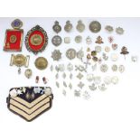 Selection of Boys Brigade badges and pins, along with a few Life Boys Brigade and Church Lads