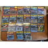 Collection of 20 Batman automobillia magazines and models by Eaglemoss collections, 1 -20 (missing