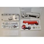 Two First Gear 1:34 scale diecast vehicles/aviation gasoline tankers including 1953 White 3000