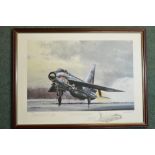 Framed print by Mike Rondot "Lightning Legend". Artists Proof 50/50 with original remarque pencil