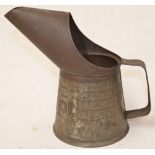 Vintage oil can by Bluecol, H17cm