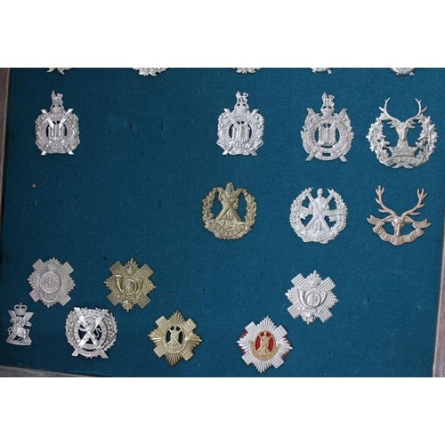 Selection of 47 Scottish regimental cap badges including Glasgow Highlanders, HLI, Scottish Kings - Image 2 of 6