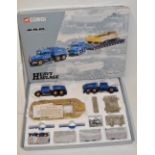 Corgi Heavy Haulage set 18002, Pickfords Scammell contractor with Nicolas Bogie trailer and