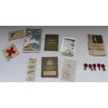 Collection of ephemera relating to mainly German items, inc. uniform, the Verisan home medical guide