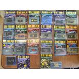 20 boxed Batman automobillia models with corresponding magazines, issues 21 -40