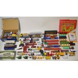 Large collection of mostly 1:76 (00 gauge mostly by Oxford miniatures) model vehicles, Meccano dinky