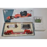 Corgi Classics Heavy Haulage set 31007, Annis & Co Ltd. diamond T ballast with girder trailer and