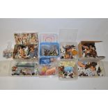 Large collection of Britains farm yard animal figures, farm yard accessories, mostly plastic, and
