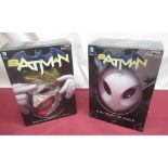 DC Batman Death of the Family and The Court of Owls book and mask set